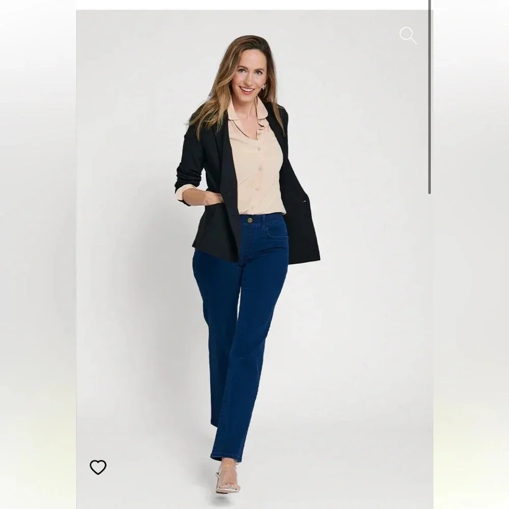 BETABRAND Straight Mid Rise‎ Classic Size Small